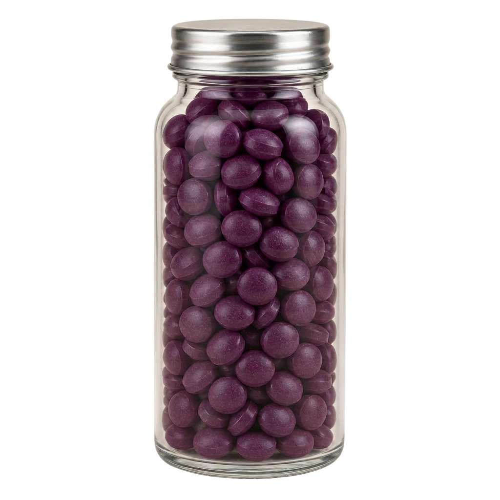 Tenzy Berry caffeine mints bottle